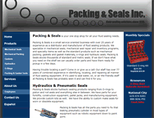 Tablet Screenshot of packingandseals.com